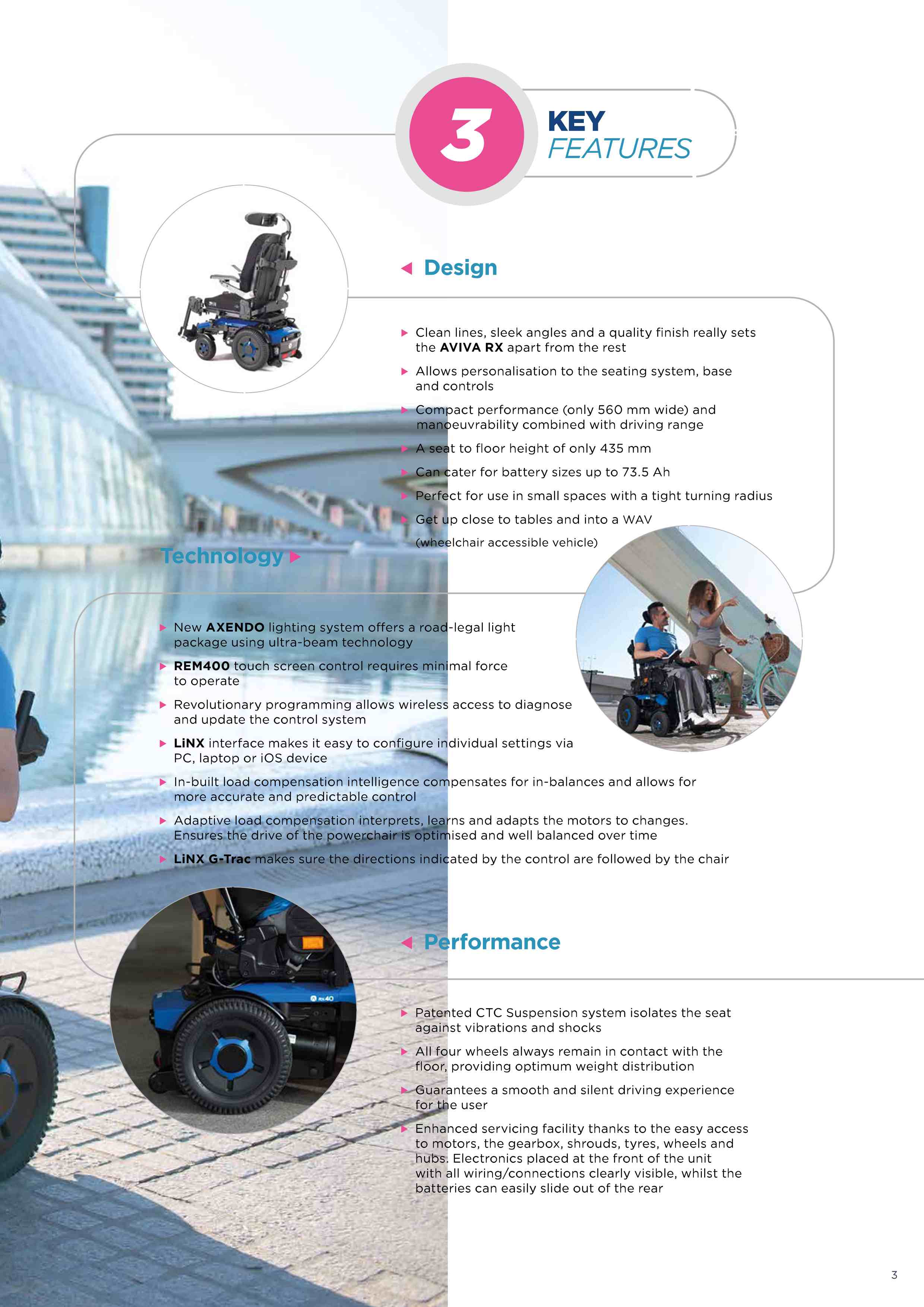 INVACARE® AVIVA RX Power Wheelchair